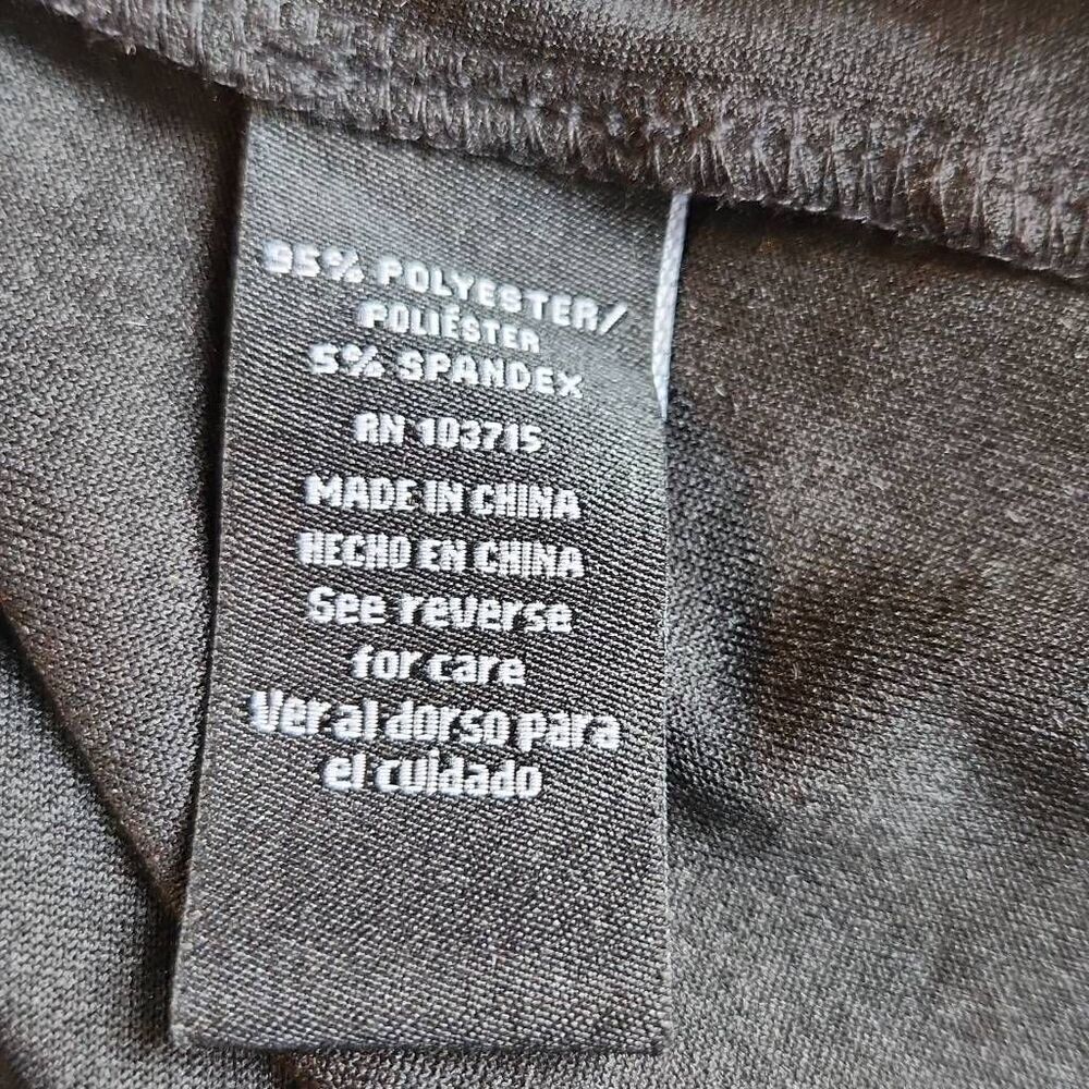 T40 Zac and Rachel black velour top withT Bell sleeves - Picture 6 of 9